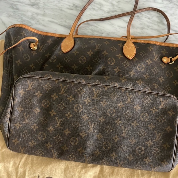 Louis Vuitton LV Neverfull GM Monogram Print w/ Original Dustbag in Largest Size - Picture 2 of 9